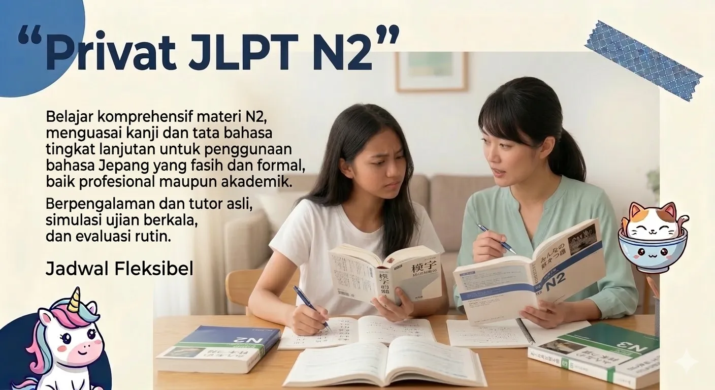 Privat Bahasa Jepang N2