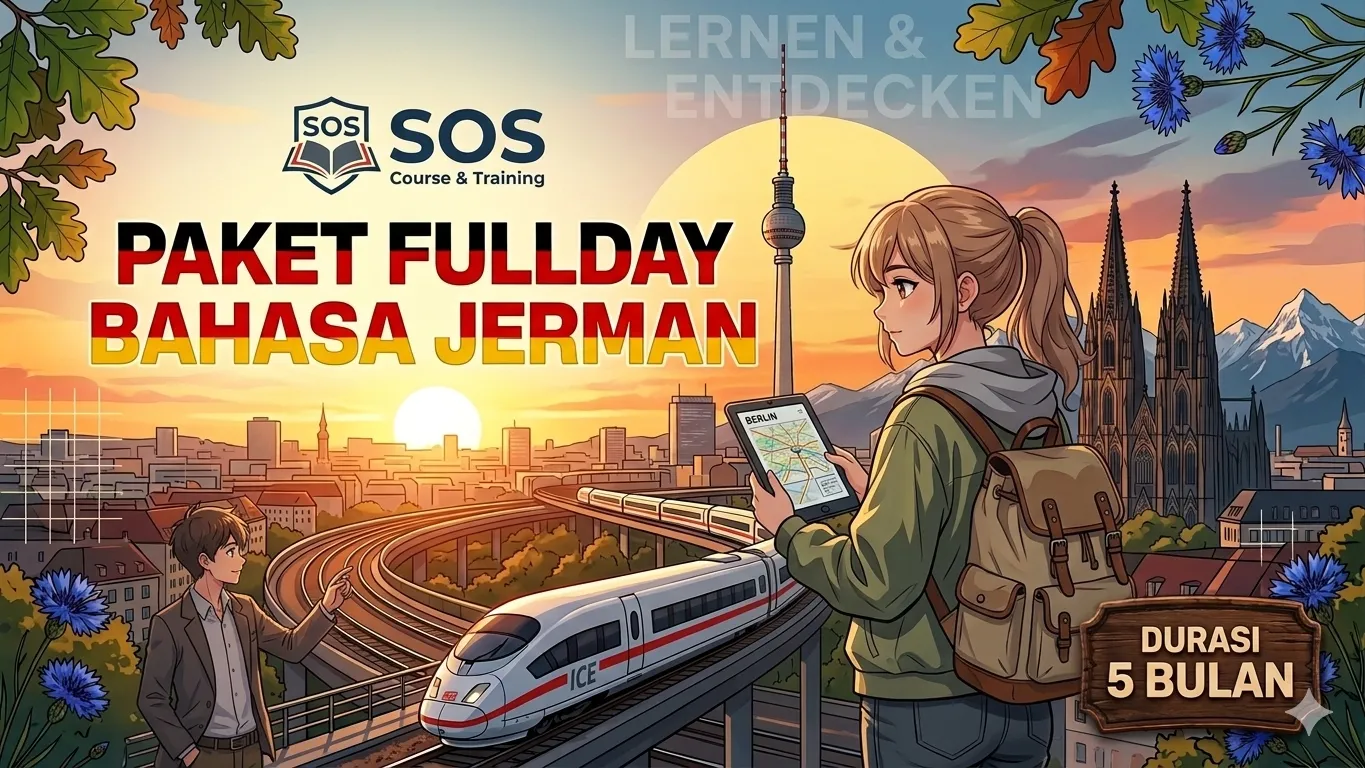 Paket Fullday Bahasa Jerman 5 Bulan